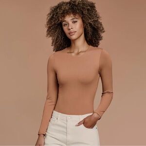 Nuuds Seamless Longsleeve Crewneck Bodysuit Size M